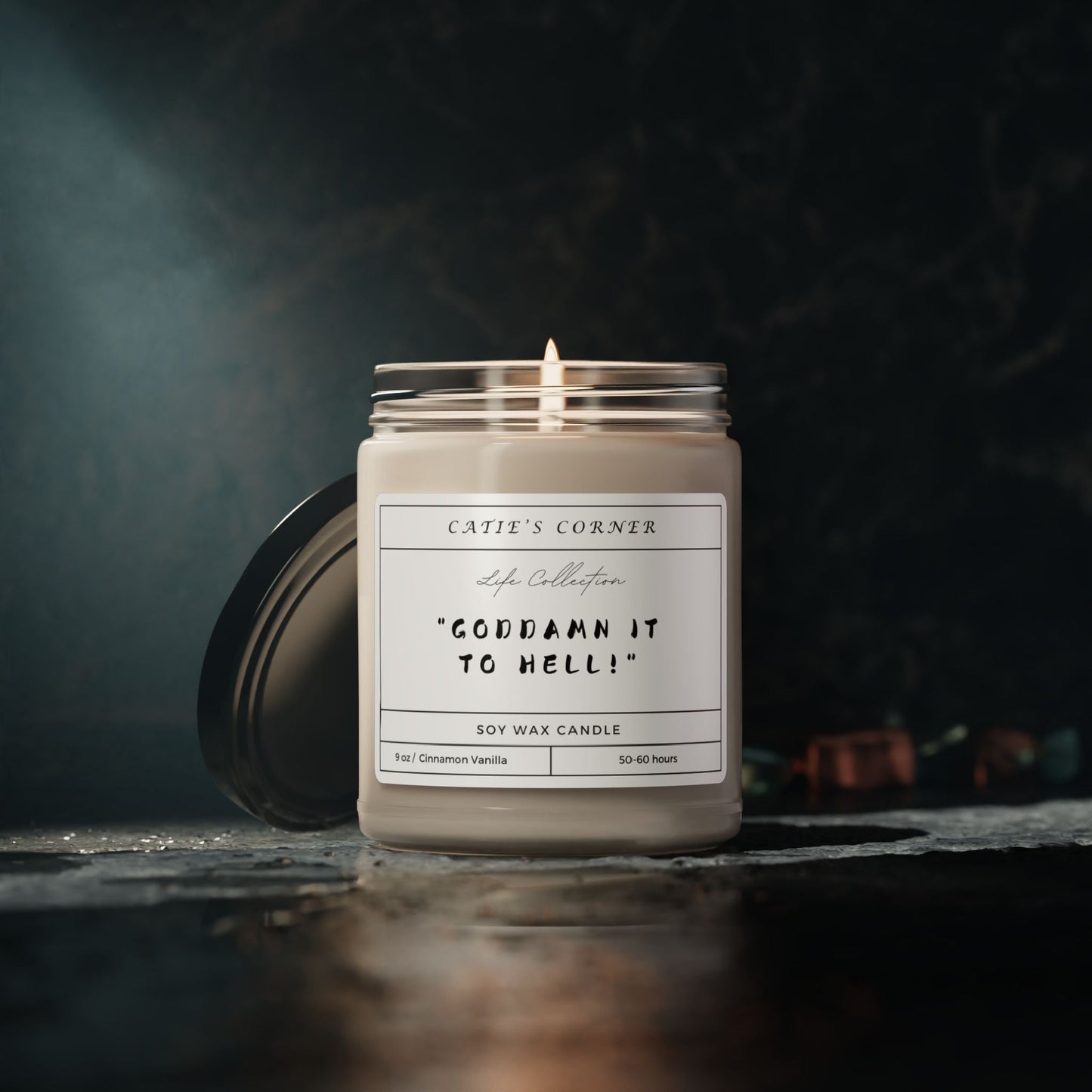 Caties Candles Cinnamon Vanilla - NightSky LLC