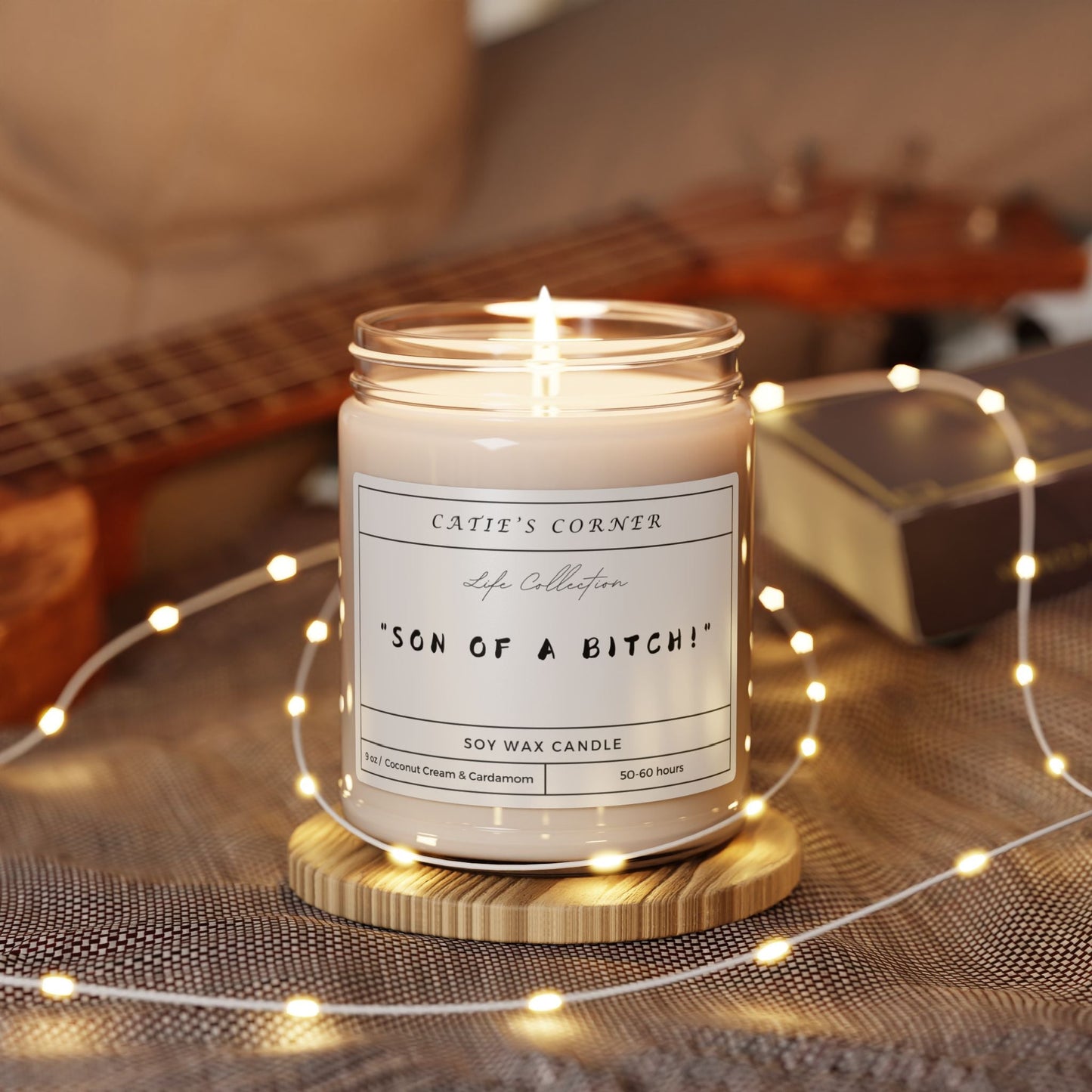 Caties Candles Coconut Cream & Cardamom - NightSky LLC